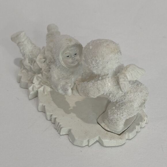 Department 56 Snowbabies Help Me, I'm Stuck! Vintage 1992 Christment Figure - Picture 3 of 12